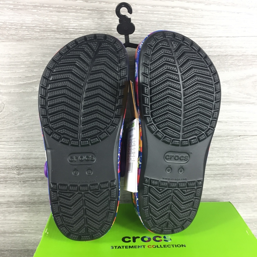 Crocs Black Bayaband Kiss 2 Clog UNISEX RARE*** - Picture 7 of 7